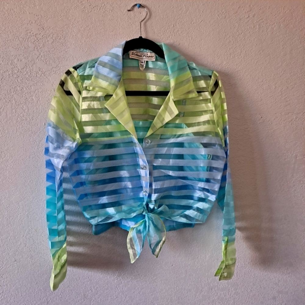 Victoria Pappas Vintage Blue Set